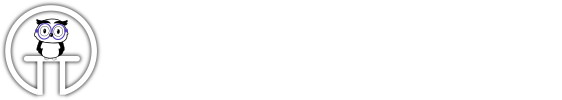 The Talking Owl light logo